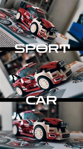 Sembo Block Famous Car Series 607012 red racing car building set #lego #legoaddict