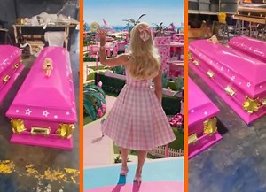¿Barbie hasta la muerte? Funeraria crea ataúdes inspirados en la icónica muñeca