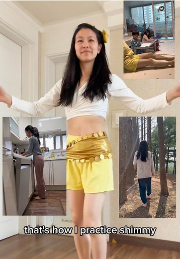 Knee Shimmy Practice Guide for Belly Dance