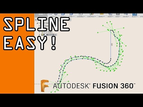 Fusion 360 Spline Tutorial & Trick! FF67