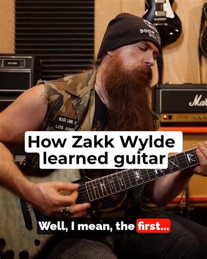 Zakk Wylde remembers his first guitar teacher and the first songs he taught the future metal legend. | Loudwire