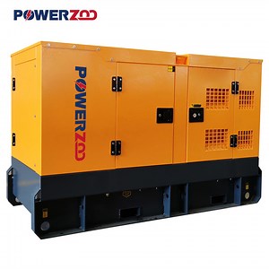 [Hot Item] Powerzoo 200kw Silent Type Industrial Generators Residential Diesel Generator Set 3 Phase Powerful Generation for Home Backup with Fuel Economy