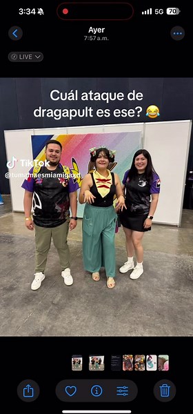 Dragapult y sus 5 contadores de daño en Pokémon