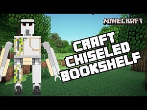 How to Craft Chiseled Bookshelf in Minecraft 2024?