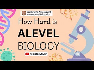 How Hard is A-Level Biology 9700? | What You Need to Know | My Honest Experience | ‪@biologybyhr‬