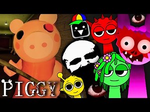 INCREDIBOX SPRUNKI Escape FROM PIGGY in Roblox!