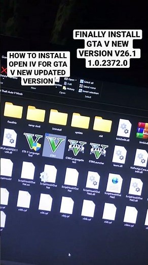 How to Install OpeniV For GTA V 2021 New Version V26.1 1.0.2372.0