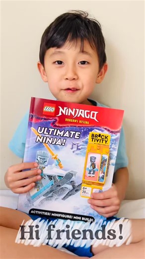 Aaron Kim on Instagram: "Did you know that there is fun @lego activity books that come with a mini figure as a main hero of a book?I got one and I am enjoying it! #lego #legobook #ninjago #minibuilder #creativity"