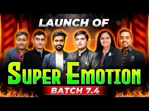 𝐋𝐚𝐮𝐧𝐜𝐡 𝐎𝐟 𝐒𝐮𝐩𝐞𝐫 𝐄𝐦𝐨𝐭𝐢𝐨𝐧 𝐁𝐚𝐭𝐜𝐡 𝟕.𝟒| 𝐂𝐒𝐈𝐑 𝐍𝐄𝐓 𝐏𝐇𝐘𝐒𝐈𝐂𝐒 | 𝐈𝐅𝐀𝐒