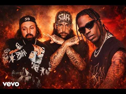 Travis Scott, $uicideboy$, Kendrick Lamar, A$AP Rocky- Late Night Fast Life (Official Music Video)