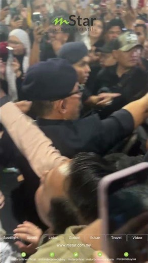 Ardell Aryana rebah di KLIA ketika kendong anak, suasana bertukar cemas