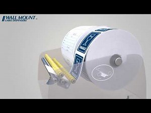 Save Space to Wall Mount Label Dispenser By Excell LD-816