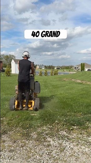 Saved $40K running old mowers instead of buying new#WrightStander #BobcatMower #ZeroTurn #LawnCare
