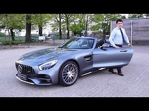 NEW 2018 Mercedes AMG GT C Roadster - BRUTAL Drive Review Sound Exterior Interior Exhaust