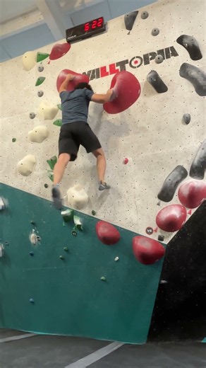 Finally Getting My Favorite V6!! #bouldering #rockclimbing