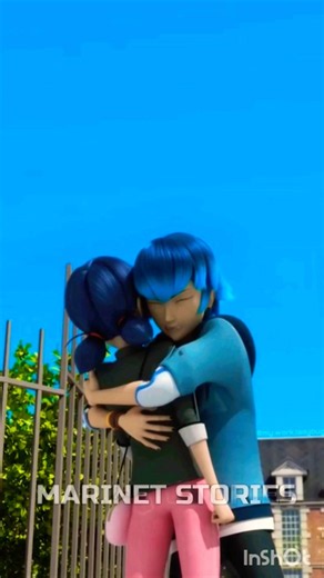 🌸 MARINET & Luka 😍 #miraculous #marinetteyadrien #youtubeshorts #ladybug #shorts #edits