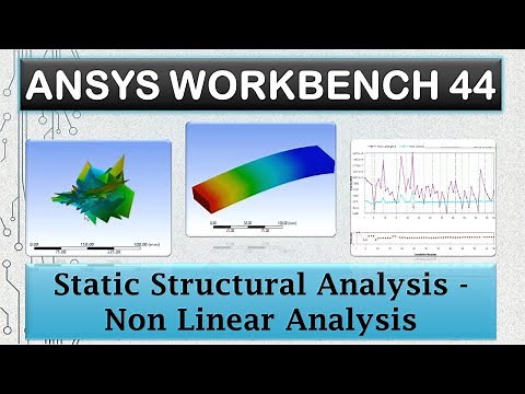 ANSYS Tutorials - Static Structural Non Linear Analysis