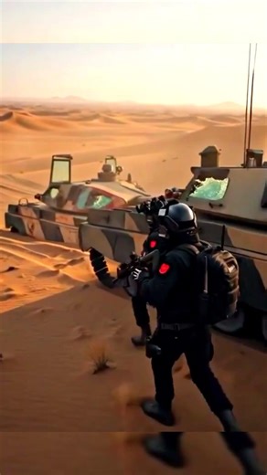 Lost Desert Military Convoy Discovery | Cinematic Tactical Exploration (TPP 4K) #shorts #shortsfeed