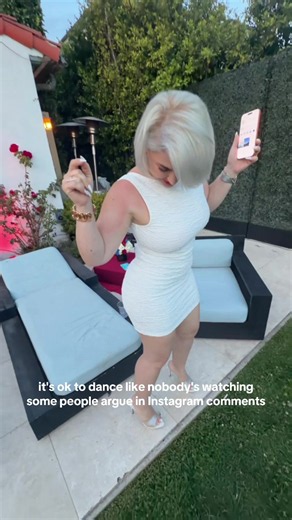 it's ok to dance like nobody's watching - some people argue in Instagram comments 😂 #lifestyle