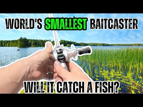 Testing the Tiny but Mighty baitcasting combo (telescopic rod)