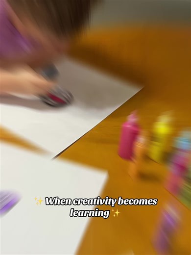 🎨✨ Hands-On Learning in Action One of the most powerful ways children learn is through creating with their hands. Today we worked on a fun activity that builds: 🖐 Fine motor skills 🎨 Creativity and color exploration 🧠 Focus and problem solving 💡 Confidence in creating something from start to finish She colored her designs, experimented with different colors, and then proudly hung her finished creations in the window to catch the light. 🌞🪟 Moments like this remind me that learning doesn’t 