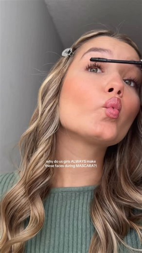 Gabriella Hall on Instagram: "It’s not just me right?! 🤣💄✨ #imjustagirl #mascara #girlythings #relatablegirlthings #makeup"