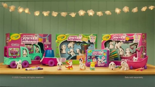 Crayola Scribble Scrubbie Pets TV Spot, 'So How's It Look?'