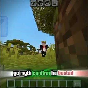 Minecraft interesting myth 😳