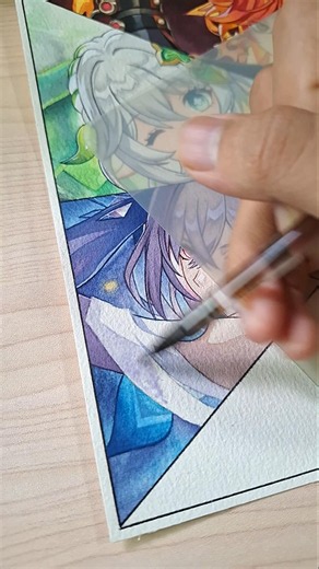 part 3 || drawing genshin impact characters ➡️ skirk #genshinimpact