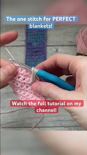 Learn the Spike Stitch to make amazing crochet blankets! #crochet #crochetstitch