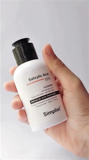 ✨ Breakouts don’t have to define you. | Simplist beauty | #skincareroutine #salicylicacid #viral