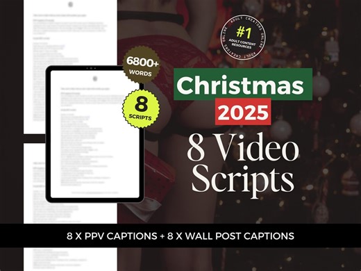Christmas 2025 JOI Script Bundle – Filthy Holiday Content for Onlyfans, Nsfw Caption Ideas, PPV Templates, JOI Video Scripts, Onlyfans Games - Etsy UK