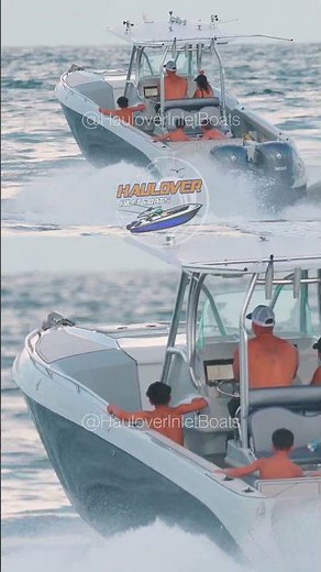 Buckle up for a wild ride through Haulover Inlet! Waves rolling, boats flying, and nonstop Haulover