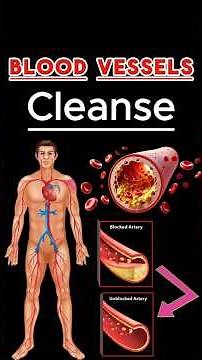 The BEST Way to Cleanse Blood Vessels Naturally #healthtips #heartdisease #facts