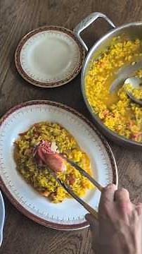 Saffron Lobster Risotto #food #chef #recipe #easyrecipe