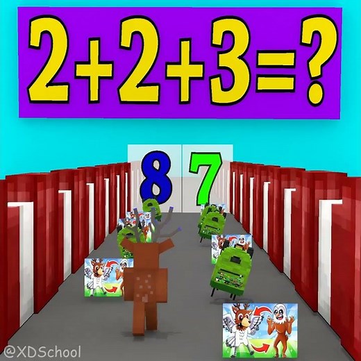 Let's Learn Math With the Boy Deer 99 Nights!