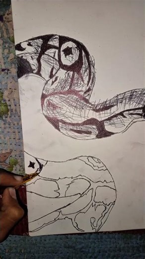 how to draw snake drawing #snake drawing #drawingideas #drawingvideos #drawingshorts #saddrawing