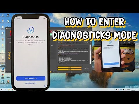How to enter Diagnostics on iPhone and Check IOS Version | Cách vào chế độ Chuẩn đoán trên iPhone