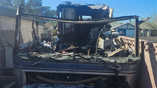 Ridgecrest family returns home, sleeps in house for first time since fire