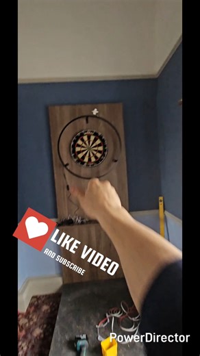 Dart board installation#installation