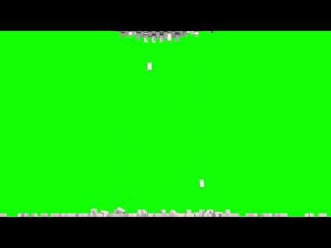 Wall breaking top green screen
