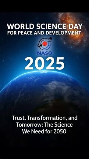 🌍🔭 World Science Day for Peace and Development 2025 Today, we celebrate the power of science to build a better, peaceful, and sustainable future for all. 🌱✨ In Nepal, science continues to inspire young minds, drive innovation, and promote harmony between people, planet, and progress. Let’s work together to make science inclusive, accessible, and impactful for every community. 🔬🇳🇵 Let’s nurture curiosity, strengthen education, and use science as a bridge for peace and development. #WorldSci