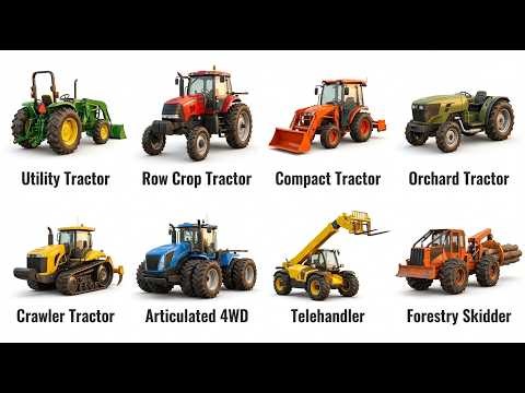 Every Tractor Type Explained