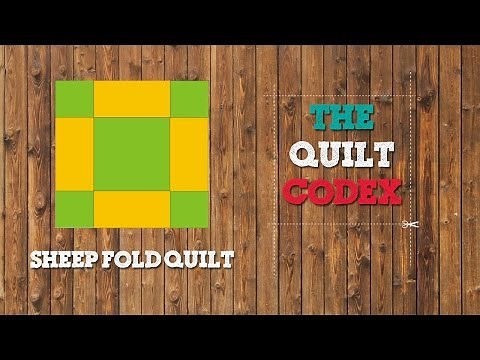 Sheep Fold Quilt Block Tutorial