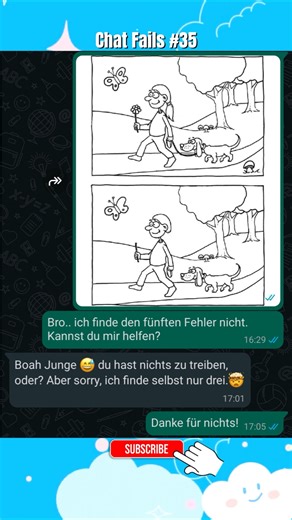 Chat Fails #35 | Kannst du alle Fehler finden? 🤔🤯 #shorts #humor