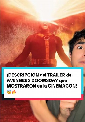 Avengers Doomsday: Revelado tráiler en Cinemacon