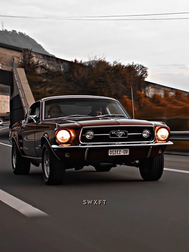 Tous les memes sur la Mustang 1967