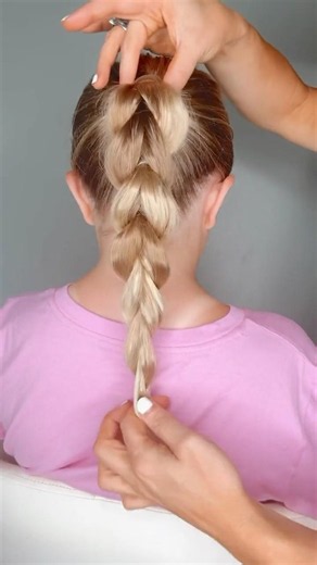 DRAGON TAIL BRAID TUTORIAL | sharing my favorite hair products in the description below ⬇️