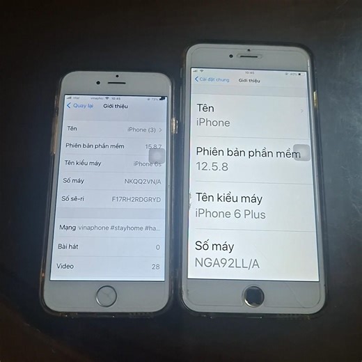 IOS 15 vs IOS 12 #smartphone #iphone6s #iphone6plus