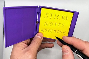 Customizable Sticky Notes Notebook With Pen, Personalized Sticky Pad Book, 3x3 Sticky Notes Holder, on the Go Note Organizer, Pocket Notepad - Etsy